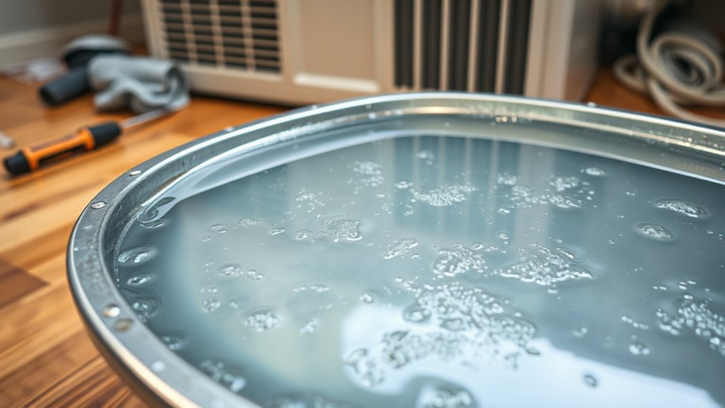 ac drain pan overflow