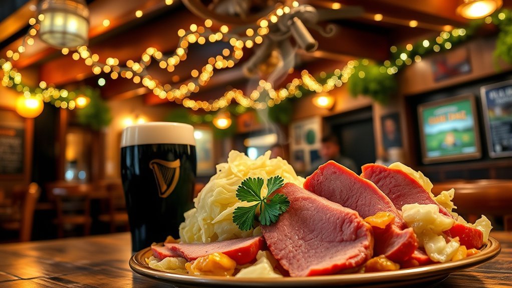 authentic irish pub dining