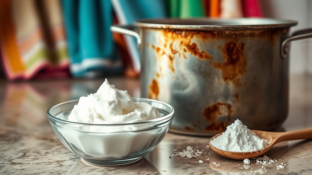 baking soda grease remover