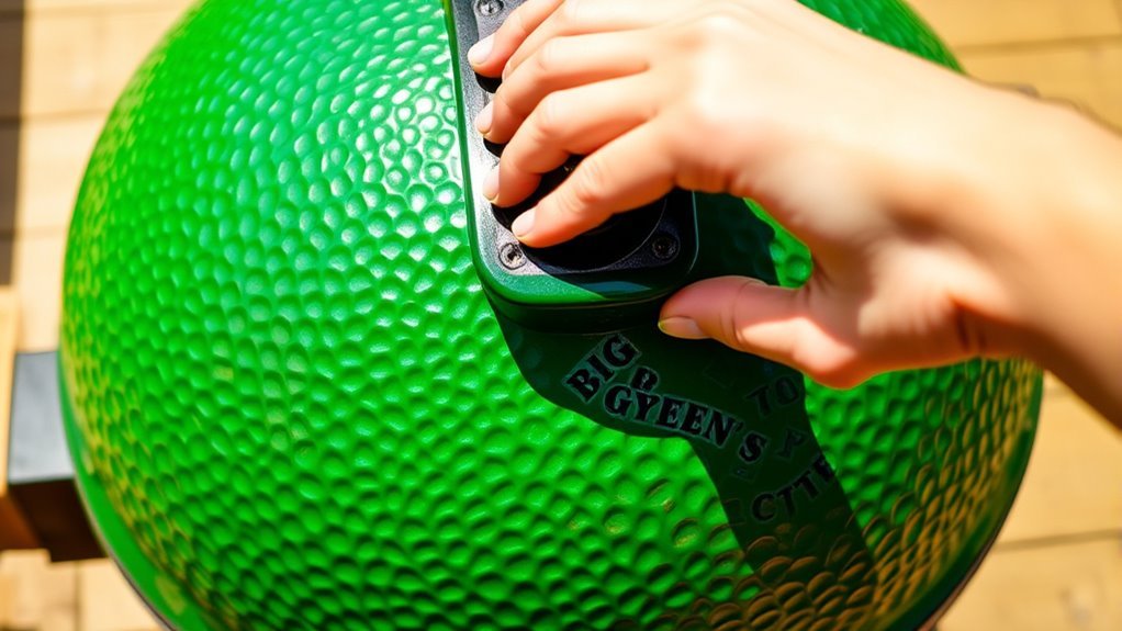 big green egg weight