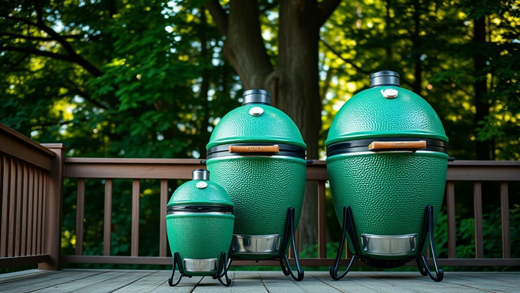 big green egg weight options