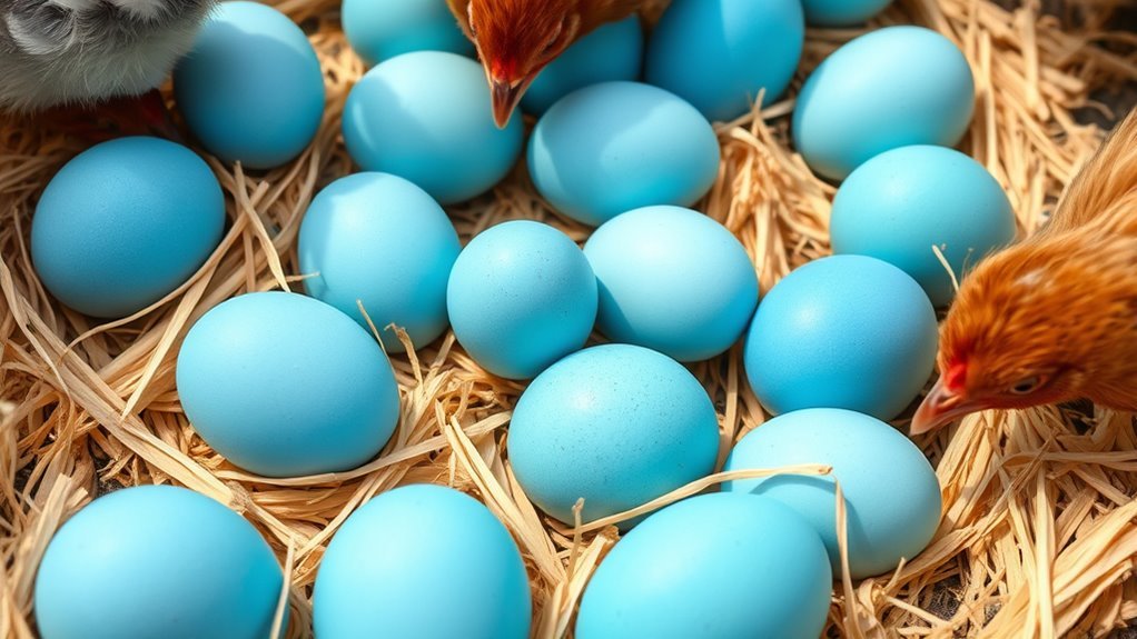 blue eggshell pigment genetics