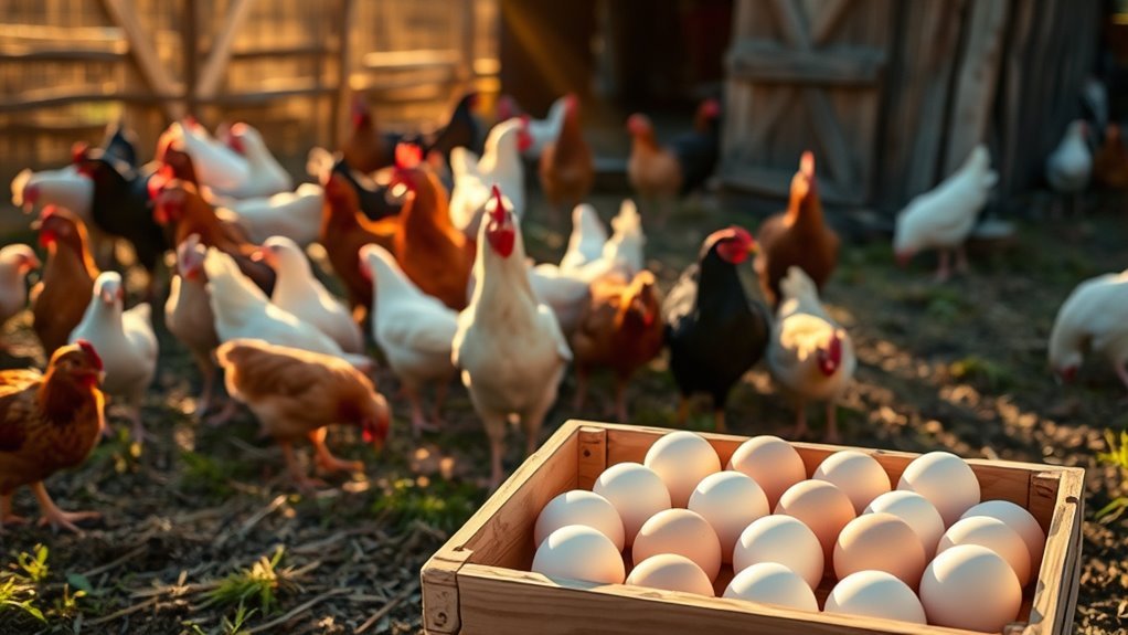 breed age egg production