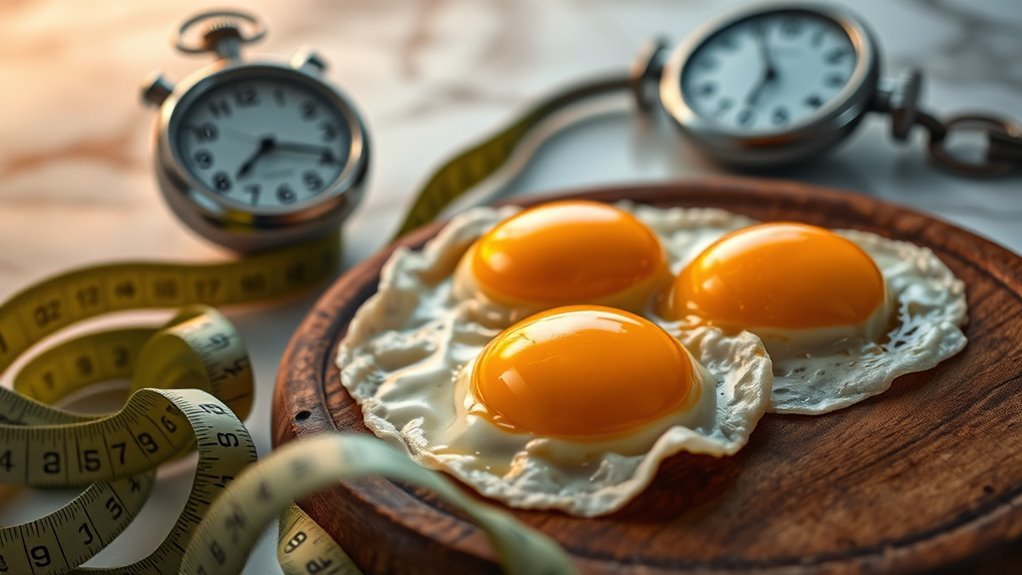 burn off eggs time varies