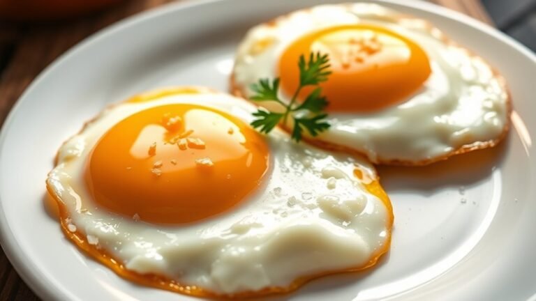 calories in sunny side eggs