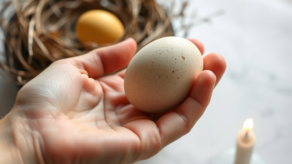 check egg fertility visually