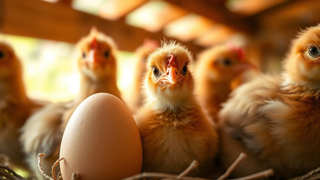 chick egg laying age