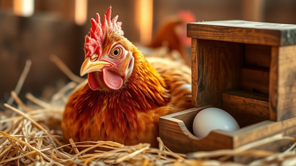 chicken egg laying age