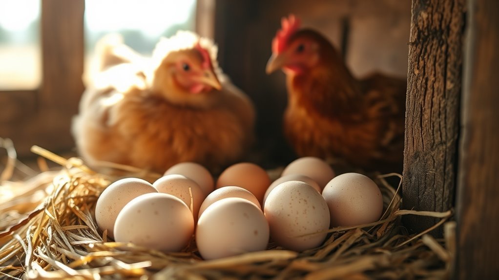 chicken egg laying frequency