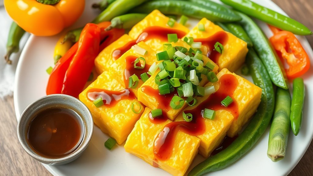 chinese american egg omelet