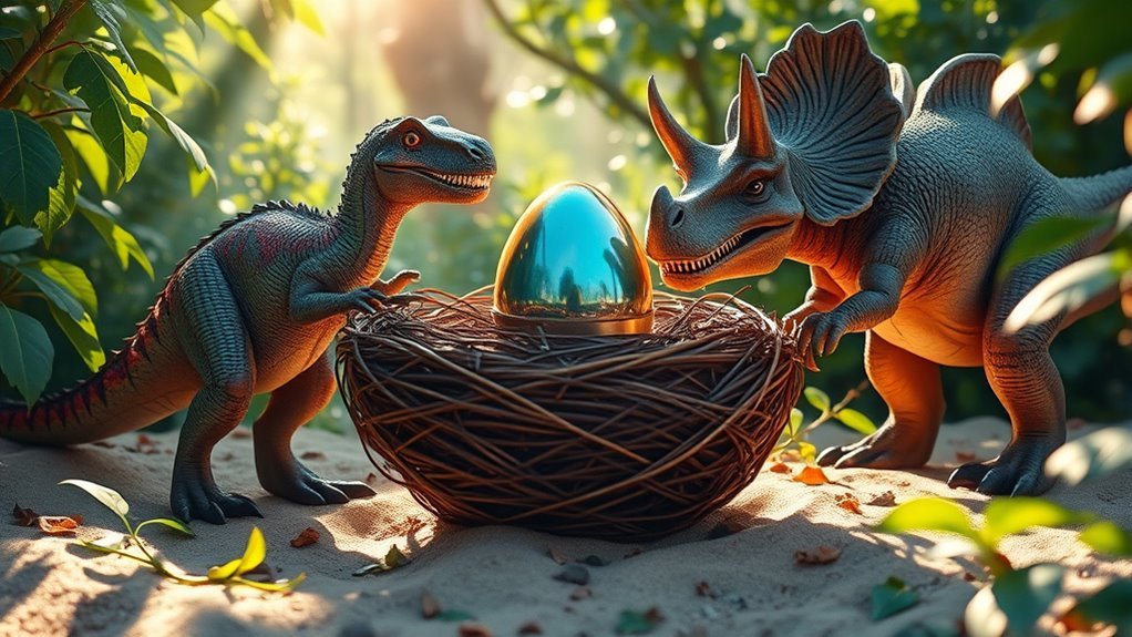 combine dinosaurs to craft egg