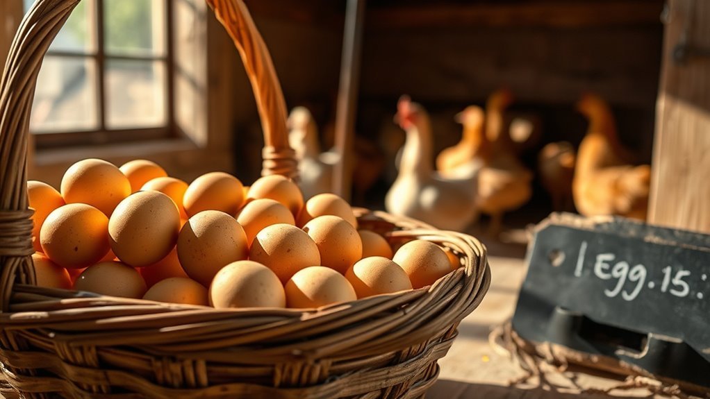 consistent buff orpington egg production