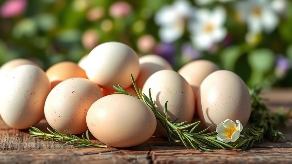 consuming fertilized chicken eggs