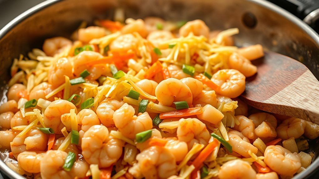 cook shrimp until tender