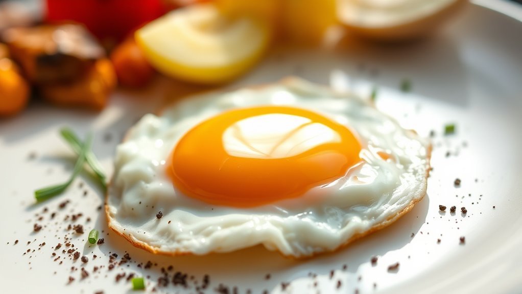 cooking method and egg size