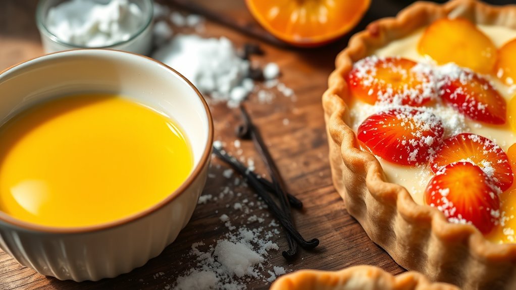 creamy egg yolk desserts