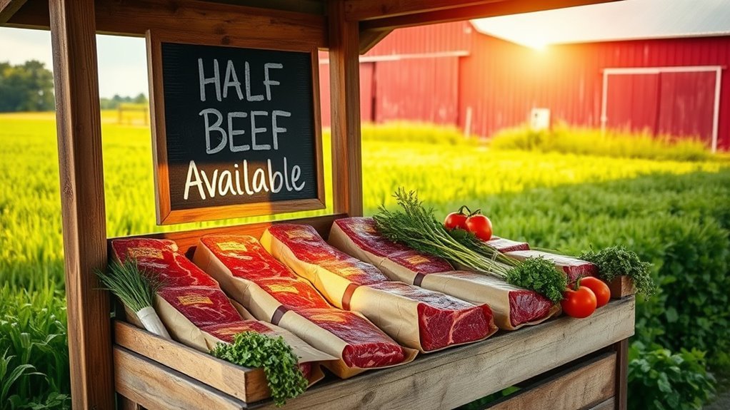 custom local half beef