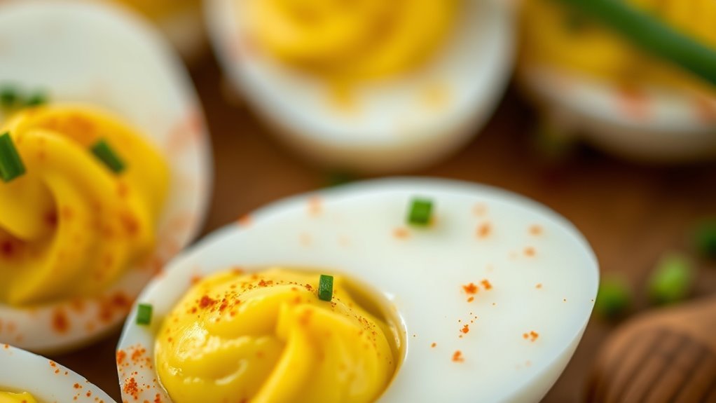 deviled eggs contain protein
