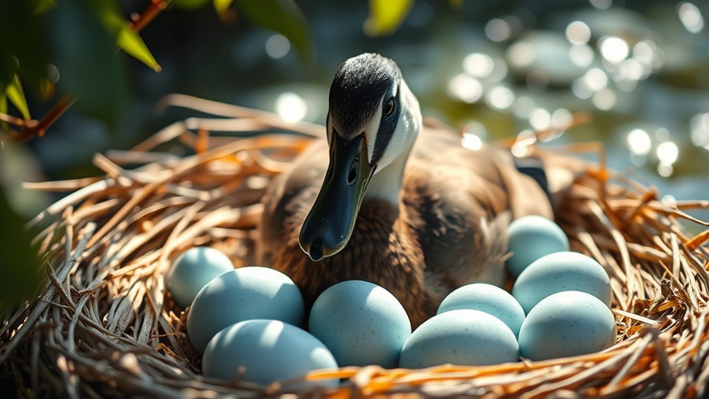 ducks annual egg production