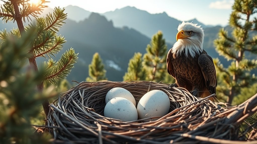 eagle egg incubation period