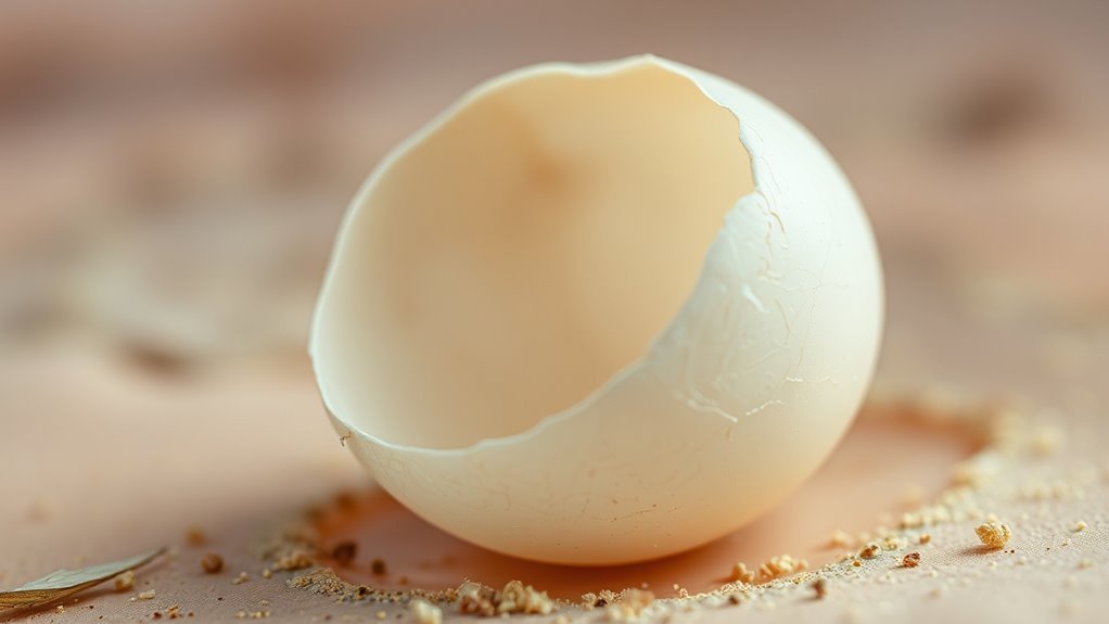 egg breakdown and menstruation