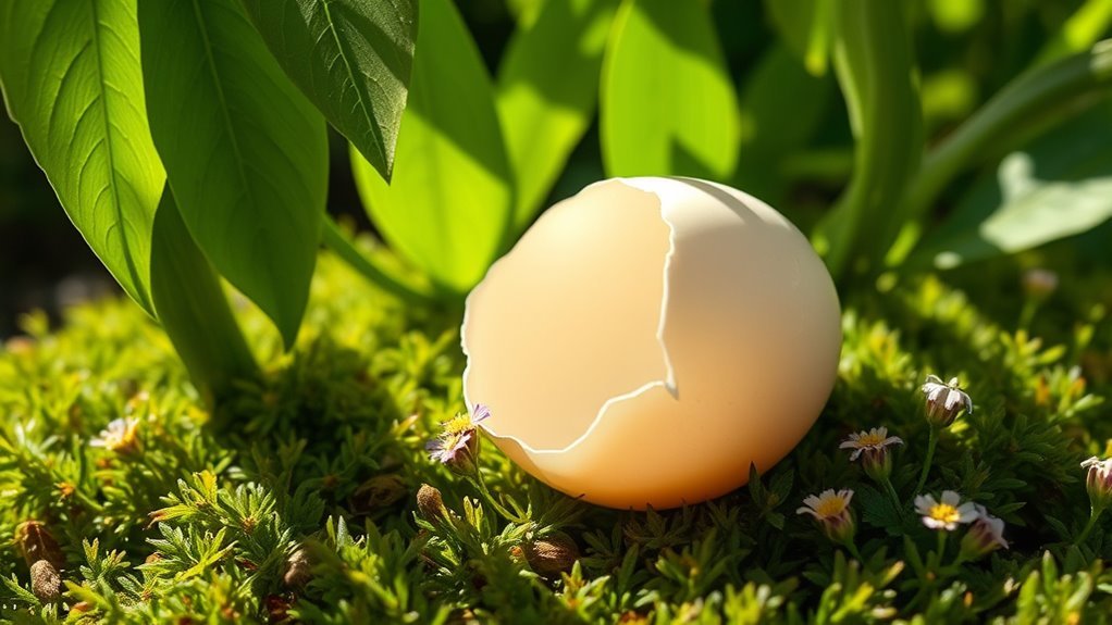 egg dissolves no embryo