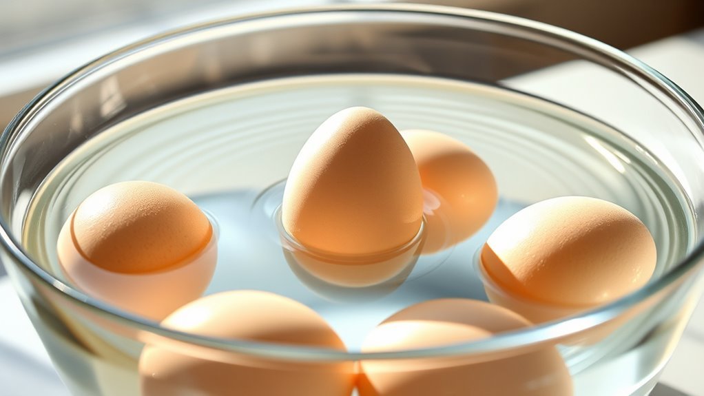 egg float test for freshness