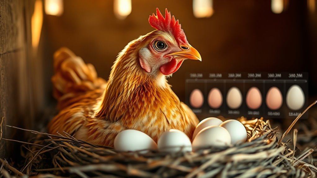 egg formation limits daily laying