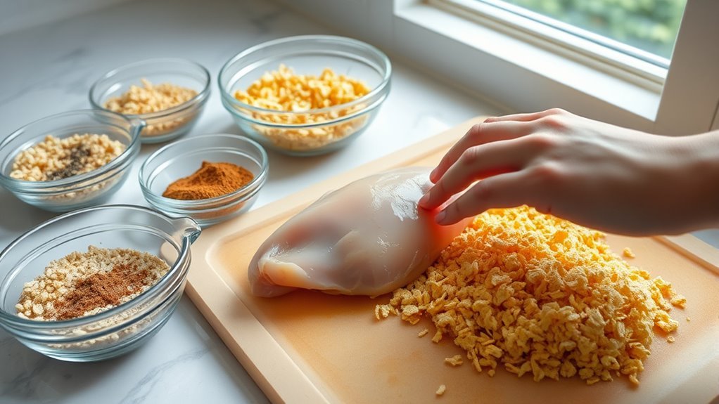 egg free chicken breading guide