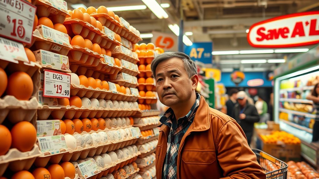 egg prices vary locally