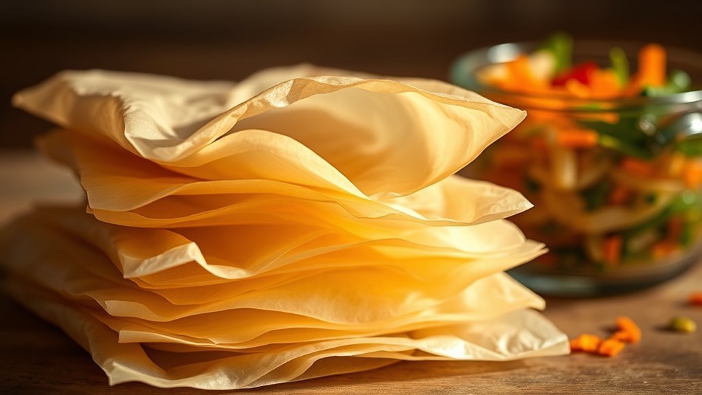 egg roll wrapper carbohydrate content