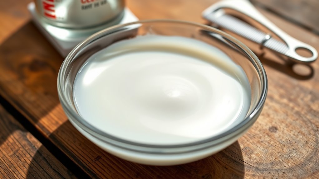 egg white weight measurement