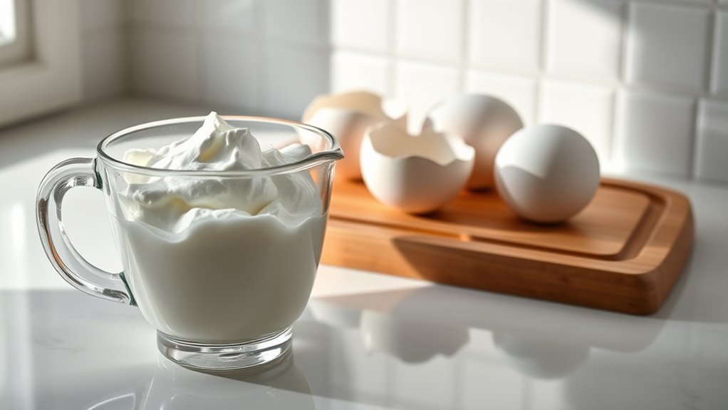 egg whites 3 large 1 2 cup