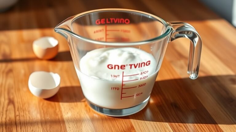 egg whites per half cup