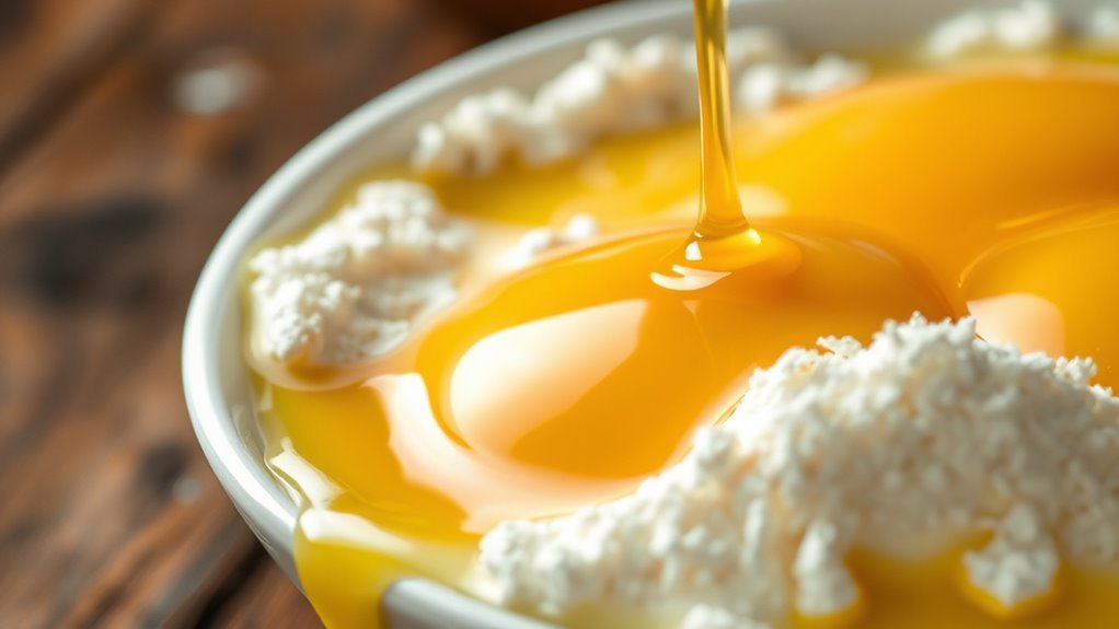 egg yolks enhance moistness