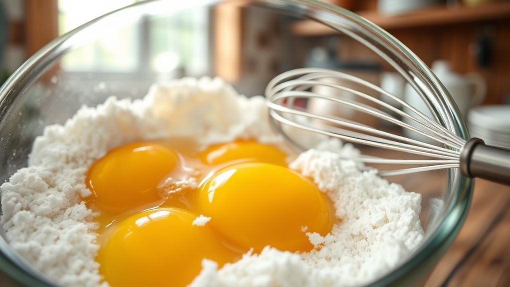 egg yolks enhance richness