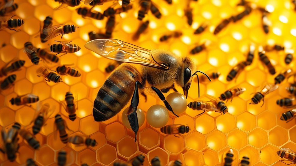 factors influencing queen egg laying