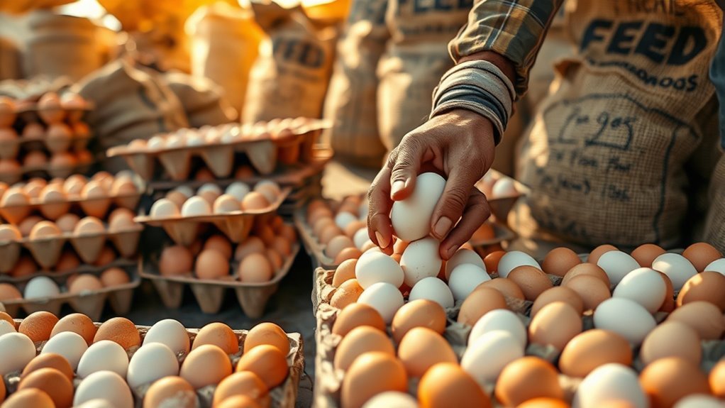 feed cost drives egg prices