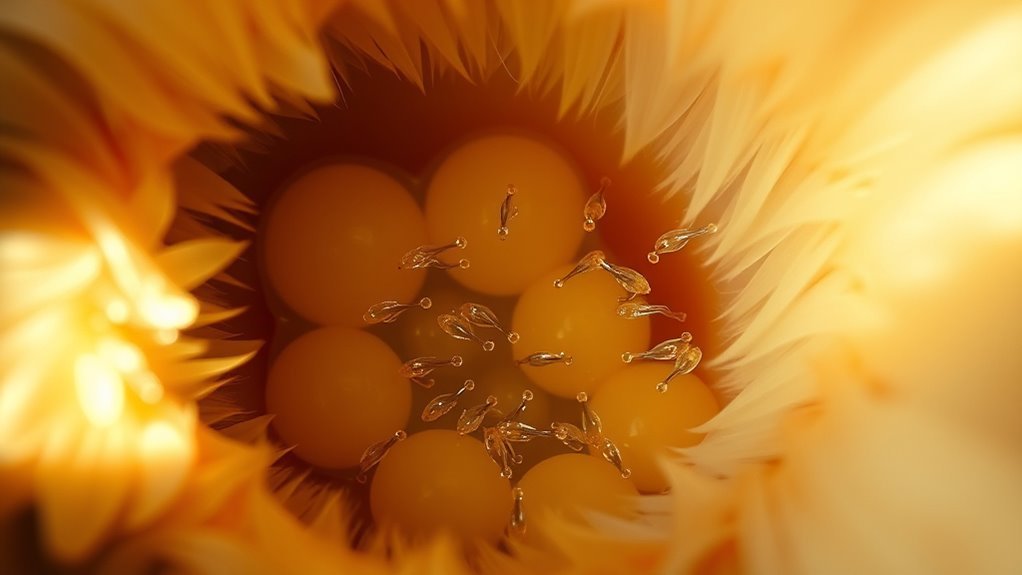 fertilization occurs inside the infundibulum