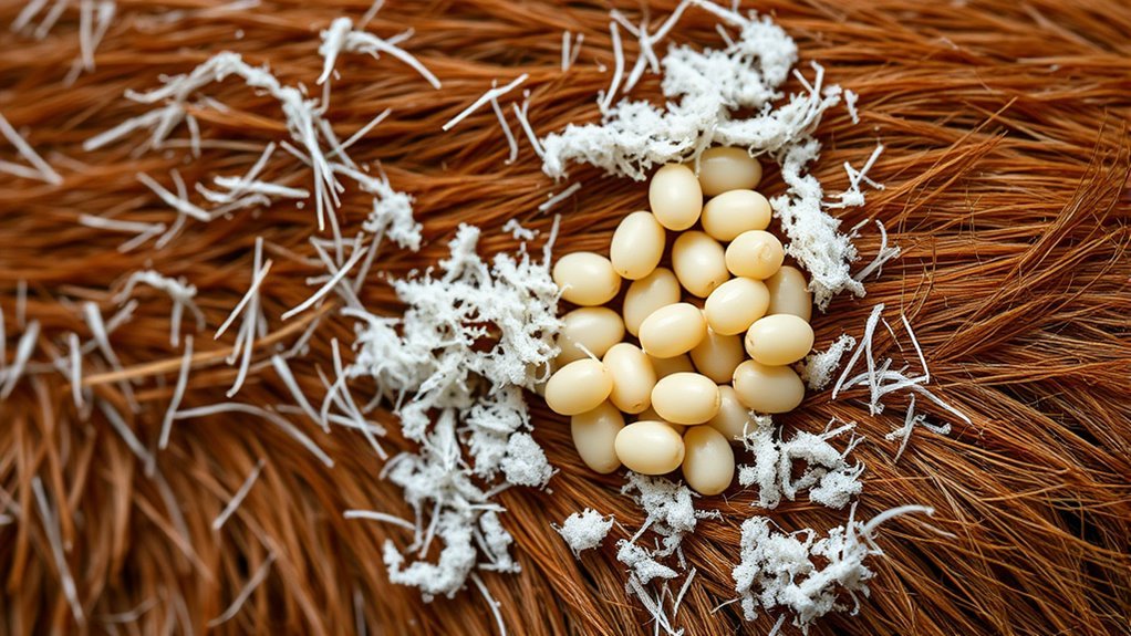 flea eggs versus dandruff