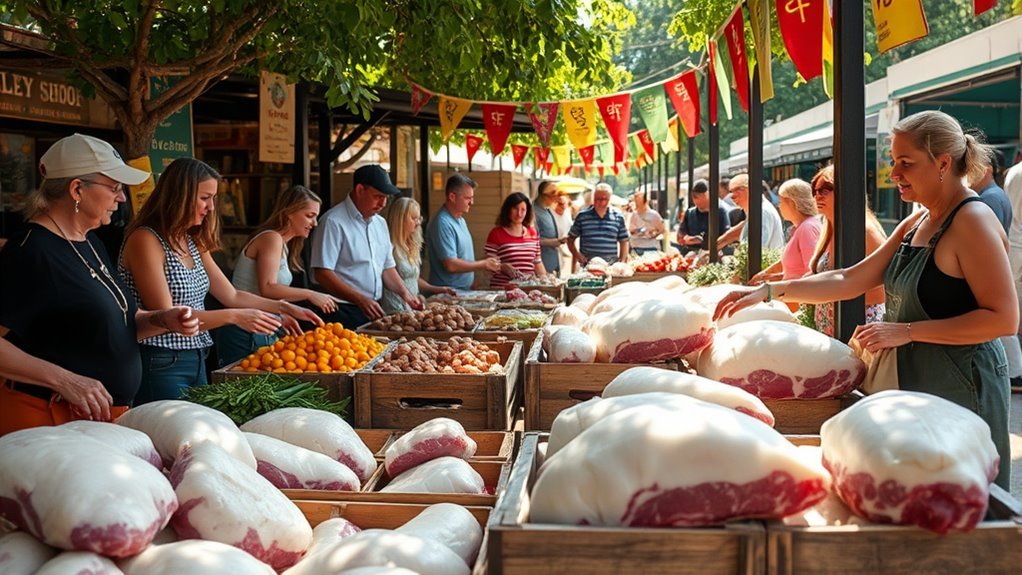 fresh local grass fed beef