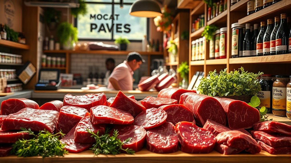 fresh local grass fed beef