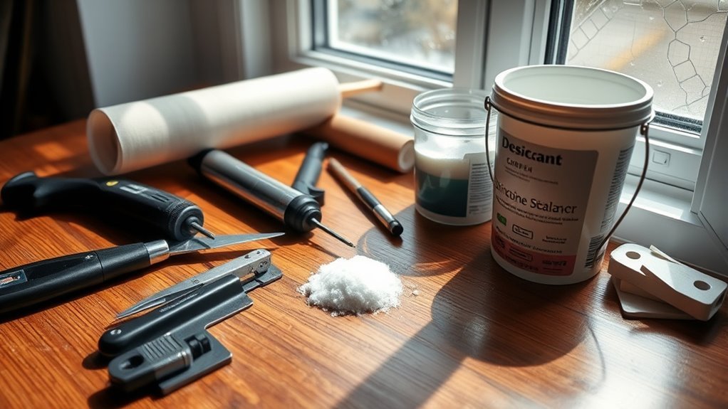 gather tools and repair materials