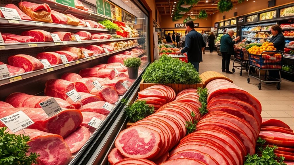 grocery stores large corned beef