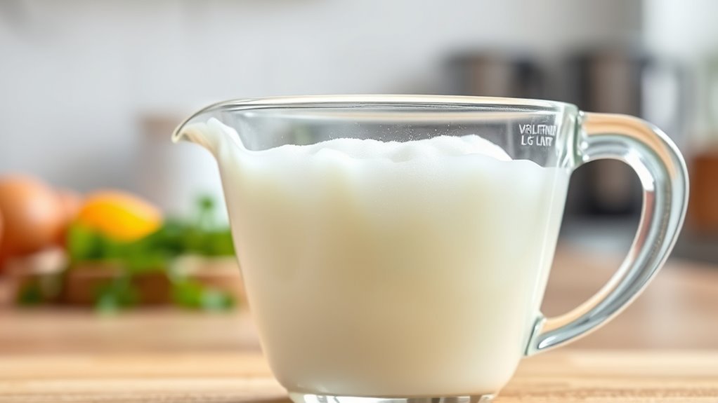 half cup egg white protein