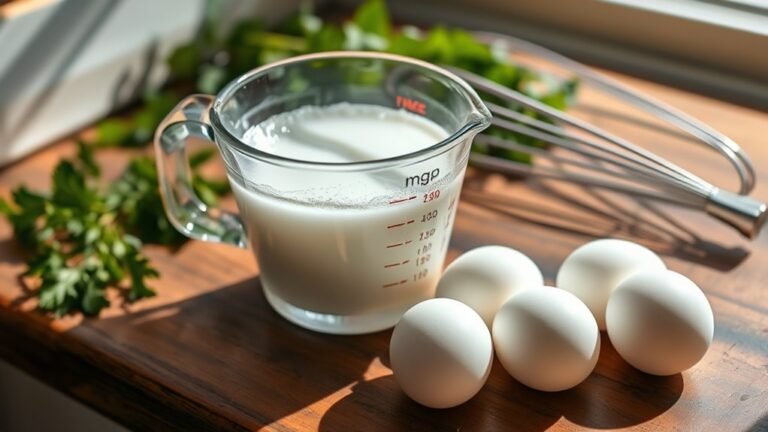 half cup egg whites