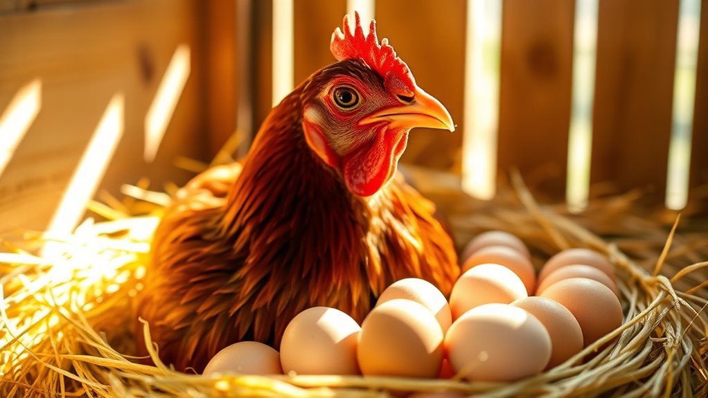 hen egg production varies