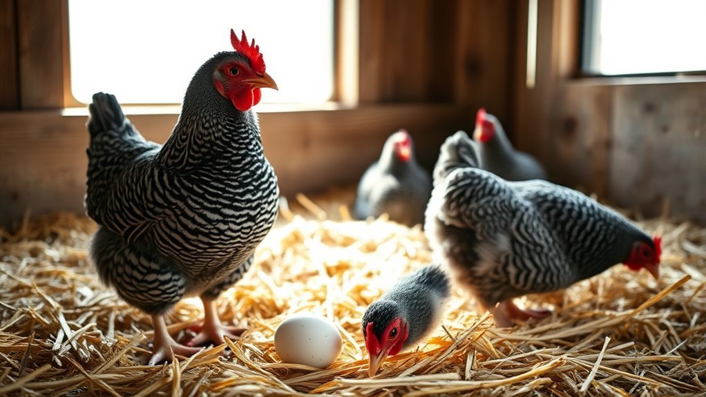 hens lay eggs around 18 20 weeks