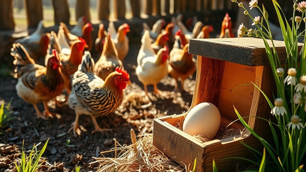 hens resume laying spring