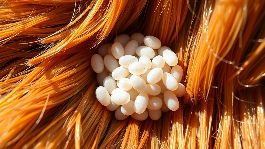 identify flea eggs easily